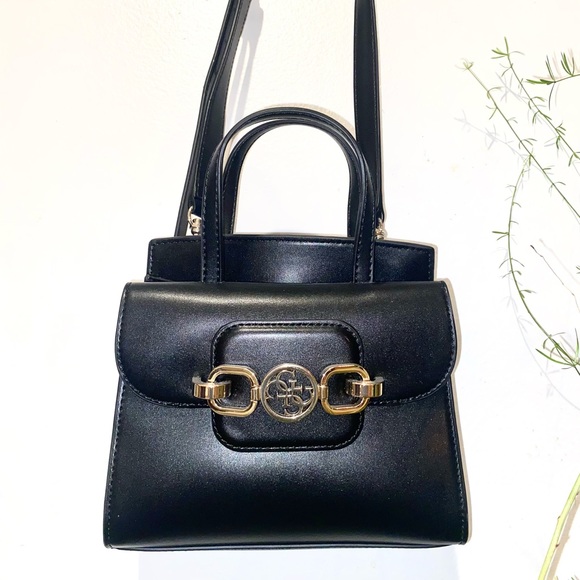 Authentic Guess Mini Hensely satchel in black NWT - Picture 4 of 5